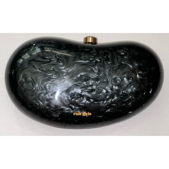 Cult Gaia Tallulah Clutch Crossbody ~ Black - Picture 4 of 7